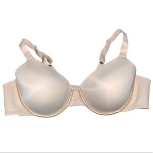 Vanity Fair Beauty Back Smoothing Full-Figure Contour Bra Size 44C